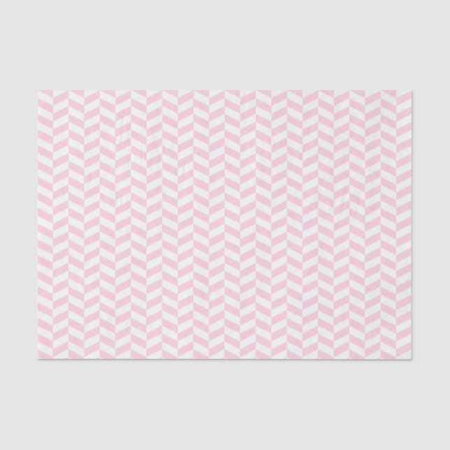 Hellrosa und weißes Spinnpapier Seidenpapier (Vorderseite)