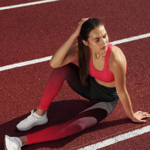 Hellrot und schwarz Ombre