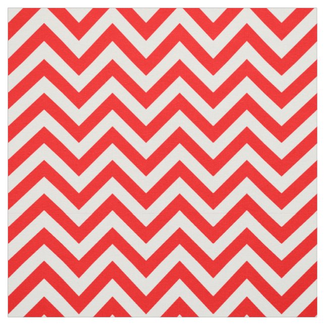 Hellrot, Zickzack ZigZag Muster 12I Stoff (Muster)