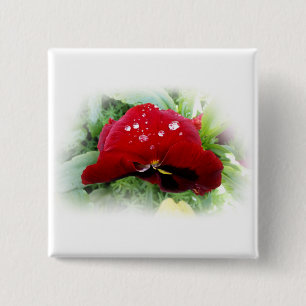 Hellrote Panik Button