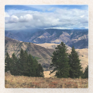 Hells Canyon Landschaftlich Byway, OR Glasuntersetzer