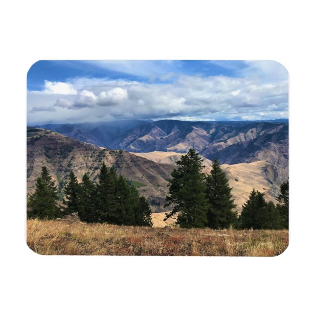 Hells Canyon Landschaftlich Byway, OR Magnet (Horizontal)