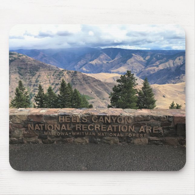 Hells Canyon Landschaftlich Byway, OR Mousepad (Vorne)