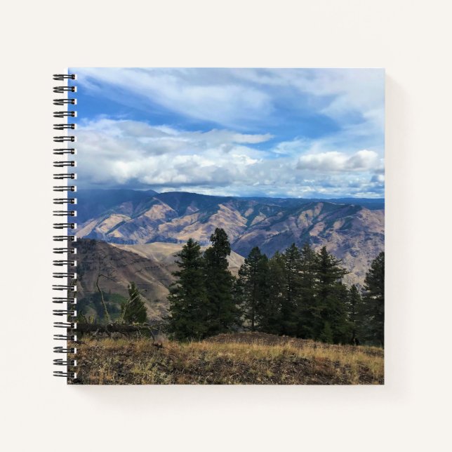 Hells Canyon Landschaftlich Byway, OR Notizbuch (Vorderseite)