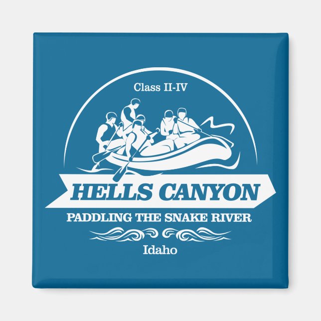 Hells Canyon (Rafting2) Magnet (Vorne)