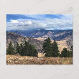 Hells Canyon Scenic Byway, OR Postkarte