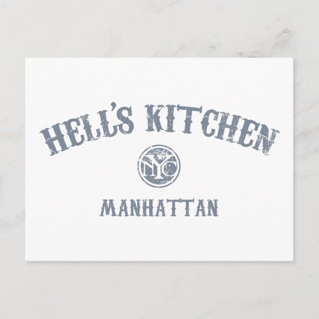 Hell's Kitchen Postkarte (Vorderseite)