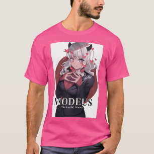 Helltaker Modeus Fanart Anime Illustration T-Shirt