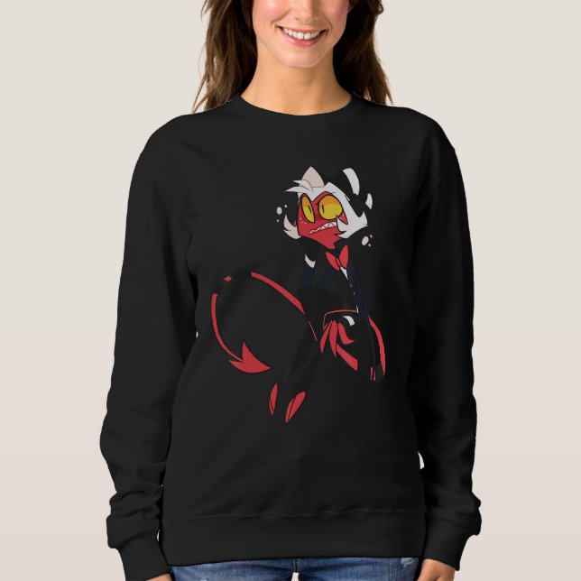 Helluva Bosses Fun Moxxies für Männer Frauen Sweatshirt (Vorderseite)