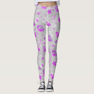 Hellviolette Rosen Leggings