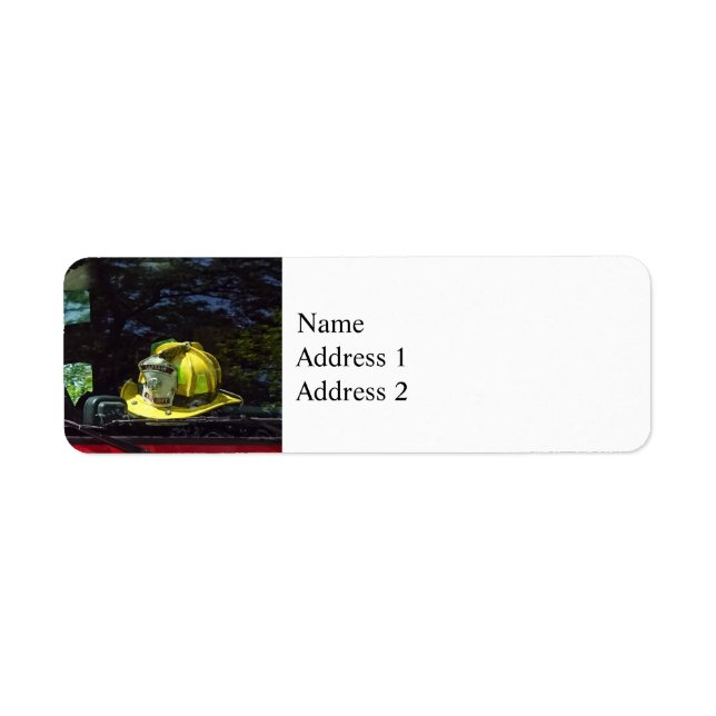 Helm des Gelben Feuerwehrkapitän (Vorne)