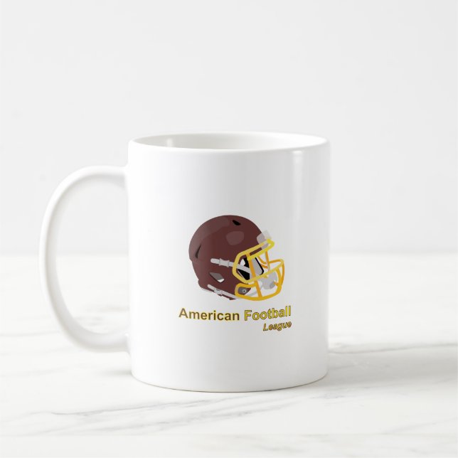 Helm für den amerikanischen Fußball Kaffeetasse (Links)