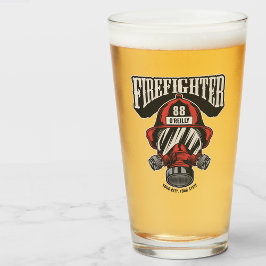 Helm für personalisierte Feuerwehrmaske Glas