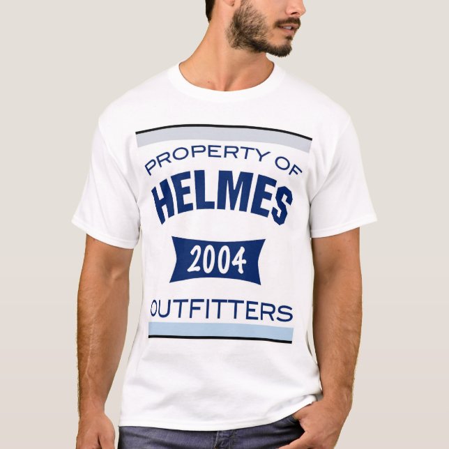 HELMES AUSSTATTER-LEICHTATHLETIK-SHIRT T-Shirt (Vorderseite)