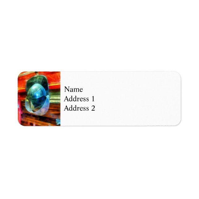 Helmet Hangon auf Feuerwehrfahrzeugen (Vorne)