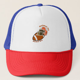 Helmet On, Game On - American Football Vibes Truckerkappe