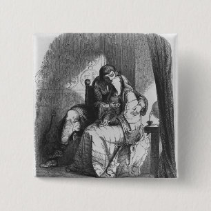 Heloise und Abelard Küssen Button