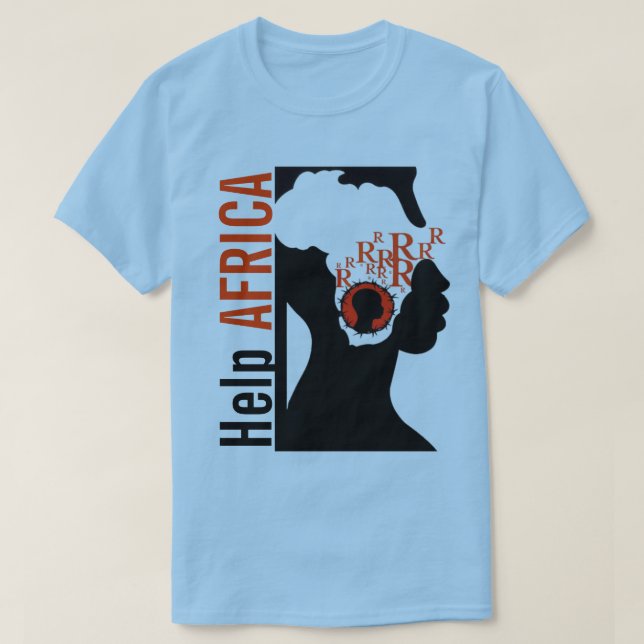 HELP AFRICA T-Shirt (Design vorne)
