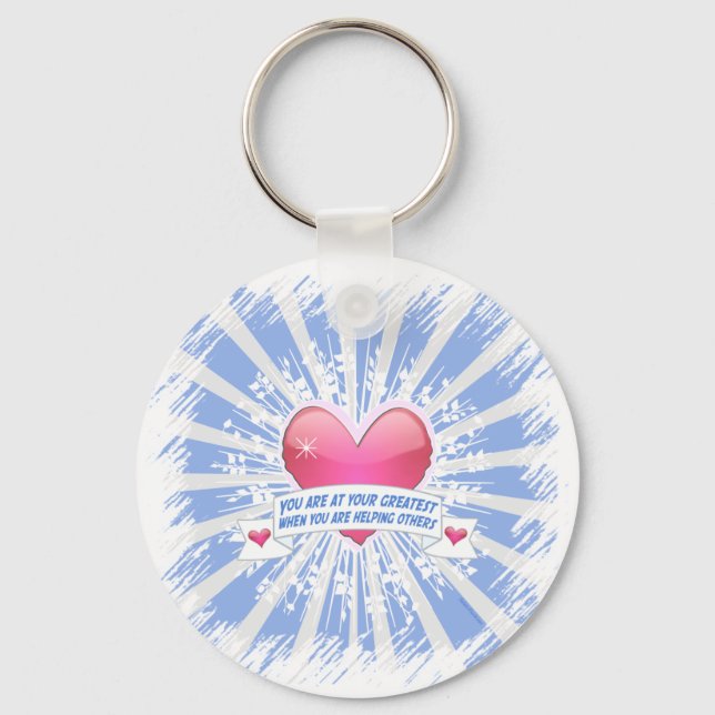 Helping Others Schlüsselanhänger (Vorderseite)