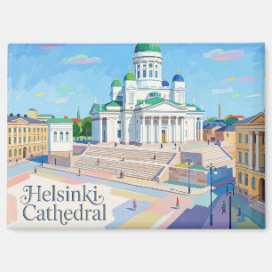 Helsinki Dom Finnland Magnet
