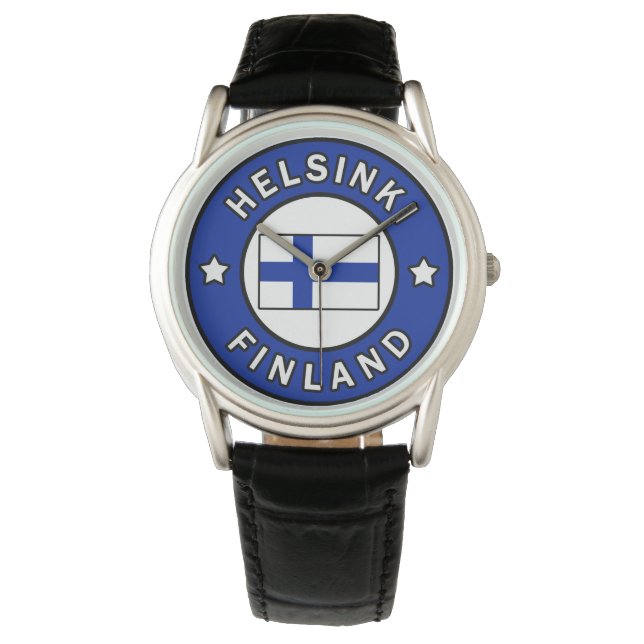 Helsinki Finnland Armbanduhr (Vorderseite)