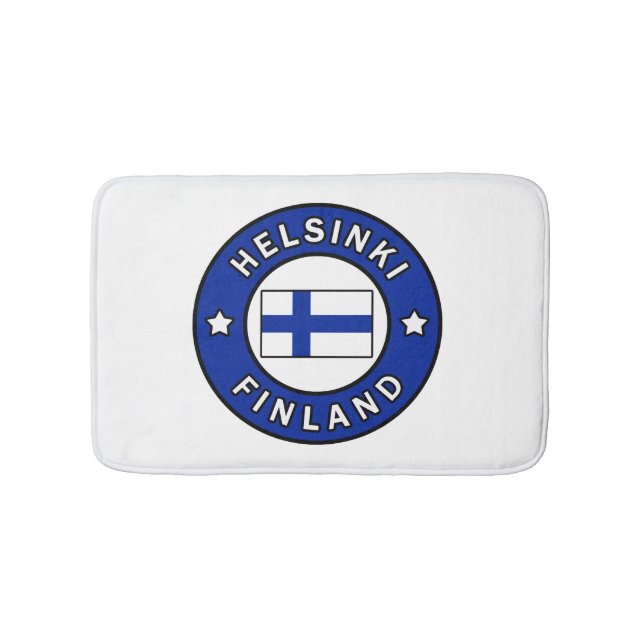 Helsinki Finnland Badematte (Vorderseite)