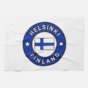 Helsinki Finnland Geschirrtuch