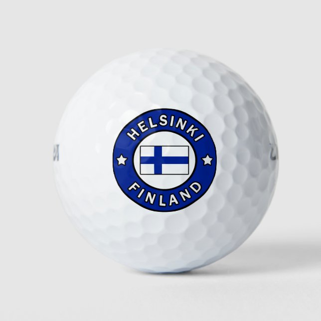 Helsinki Finnland Golfball (Vorderseite)