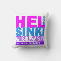 HELSINKI Finnland Kissen werfen