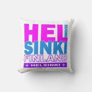 HELSINKI Finnland Kissen werfen