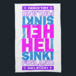 HELSINKI Finnland Küchentücher<br><div class="desc">Für alle,  die Helsinki Finnland Liebe. Sehen Sie in meinem Laden für weitere Artikel mit diesem Design.</div>