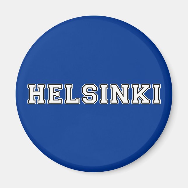 Helsinki Finnland Magnet (Vorne)