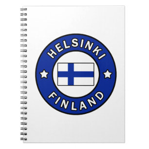 Helsinki Finnland Notizblock