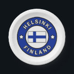 Helsinki Finnland Pappteller<br><div class="desc">Helsinki Finnland</div>