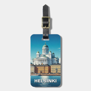 Helsinki Finnland Reise Gepäckanhänger