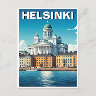 Helsinki Finnland Reise Postkarte