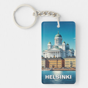 Helsinki Finnland Reise Schlüsselanhänger