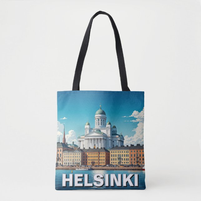 Helsinki Finnland Reise Tasche (Vorderseite)