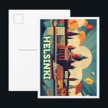 Helsinki Finnland Reisen künstlerisch farbenfroh Postkarte<br><div class="desc">Helsinki Finnland Reisen künstlerisch farbenfroh</div>