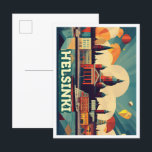 Helsinki Finnland Reisen künstlerisch farbenfroh Postkarte<br><div class="desc">Helsinki Finnland Reisen künstlerisch farbenfroh</div>