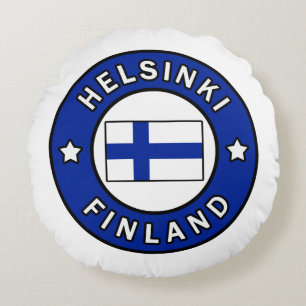 Helsinki Finnland Rundes Kissen
