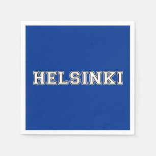 Helsinki Finnland Serviette