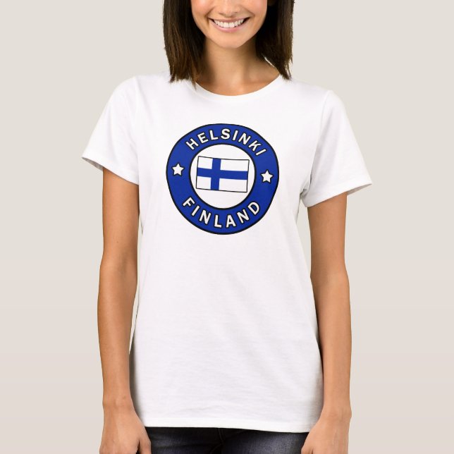 Helsinki Finnland T-Shirt (Vorderseite)