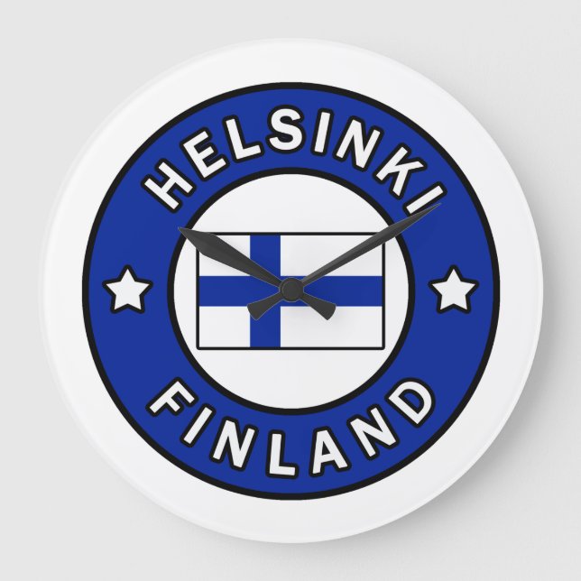 Helsinki Große Wanduhr (Vorderseite)