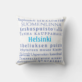 Helsinki-Sehenswürdigkeiten Kissen