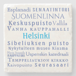 Helsinki-Sehenswürdigkeiten Steinuntersetzer