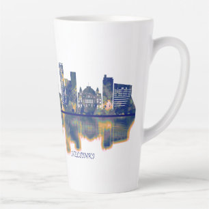 Helsinki Skyline Milchtasse