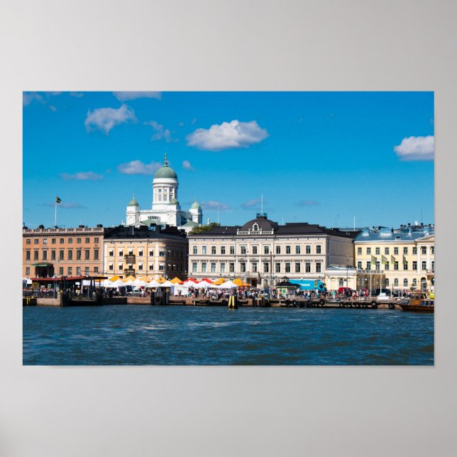 Helsinki skyline poster (Vorne)