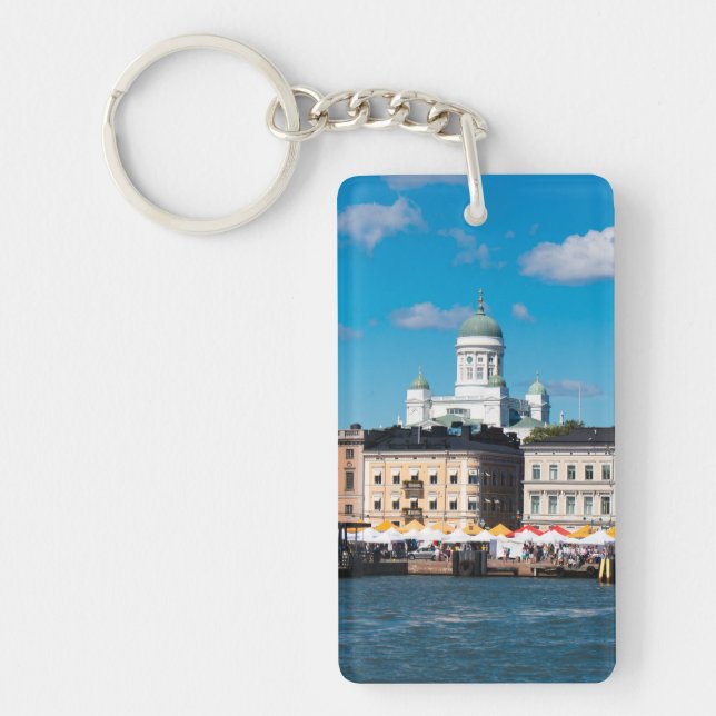 Helsinki Skyline Schlüsselanhänger (Vorderseite)