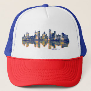 Helsinki Skyline Truckerkappe
